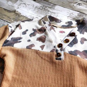 Taking Stock Colorblock Top
